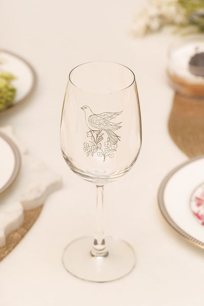 The Little Whisperer Wine Glass