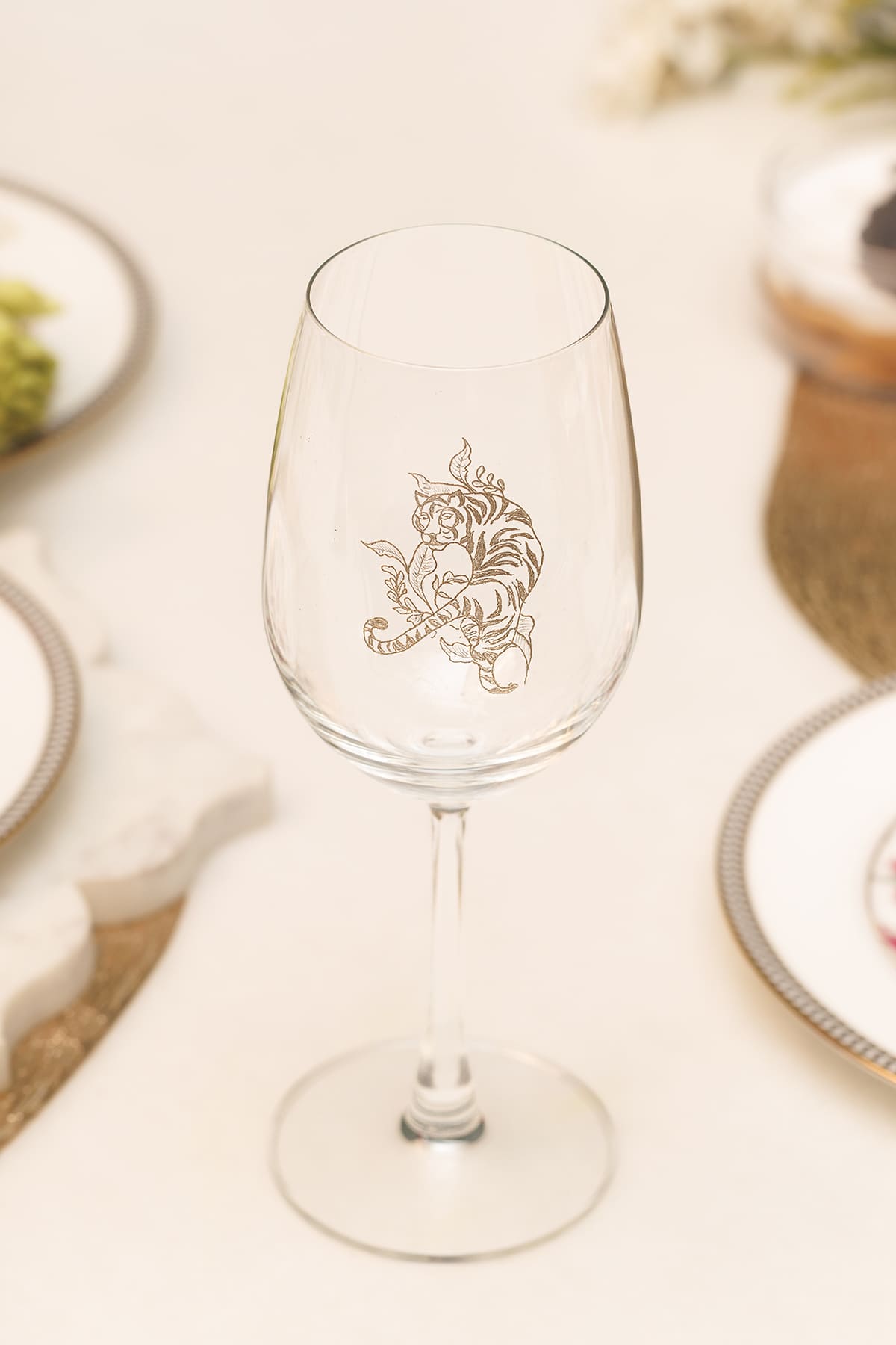 The Royal Bagh (Tiger) Wine Glass