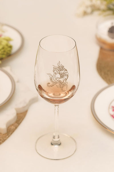 The Royal Bagh (Tiger) Wine Glass