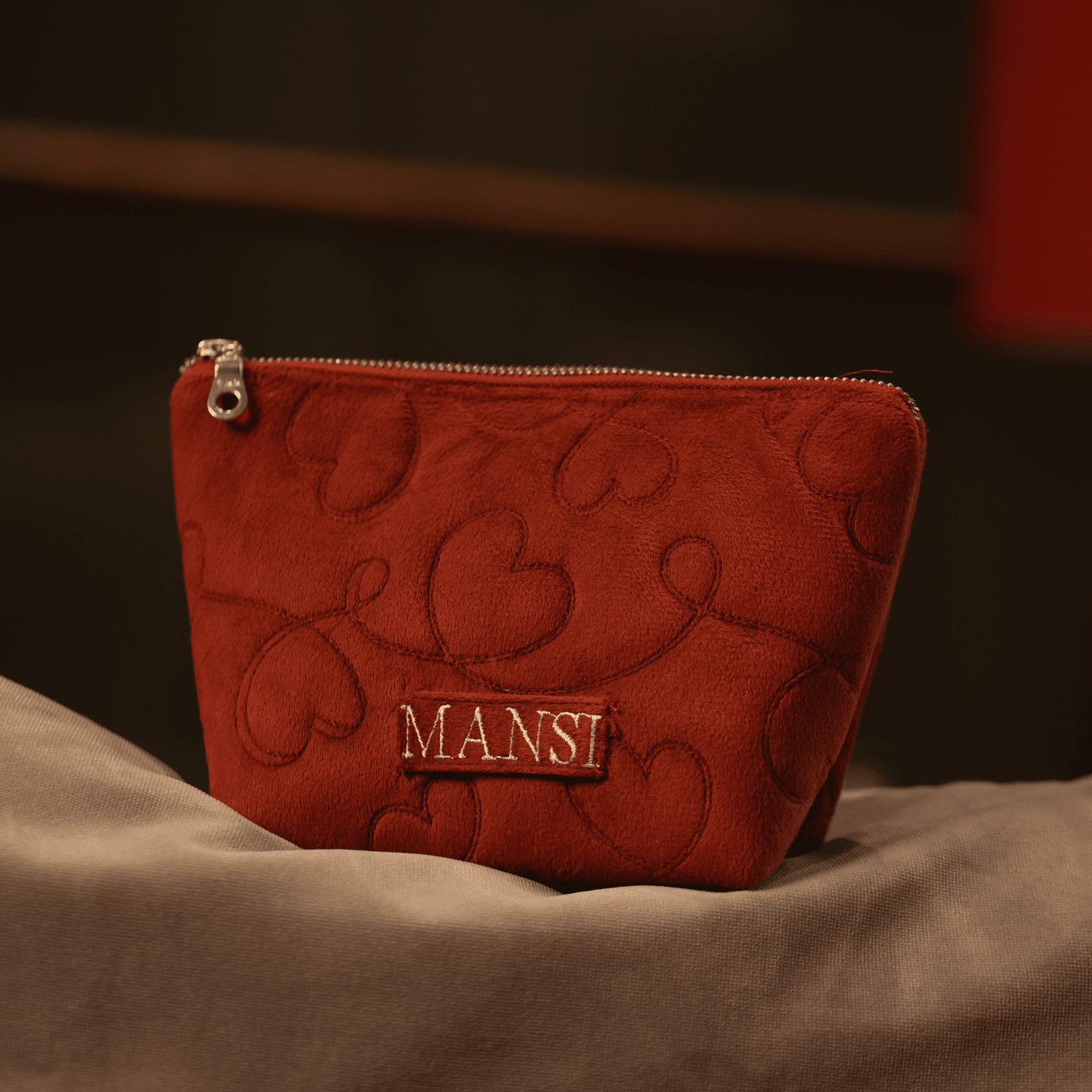 Looped in Love Personalised Vanity Pouch