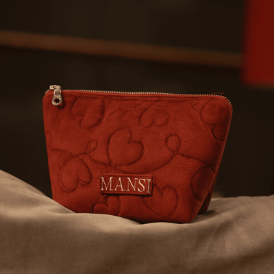 Looped in Love Personalised Vanity Pouch