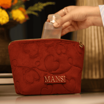 Looped in Love Personalised Vanity Pouch