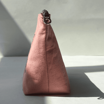 Enjoy every Moment' Embroidered Canvas Pouch