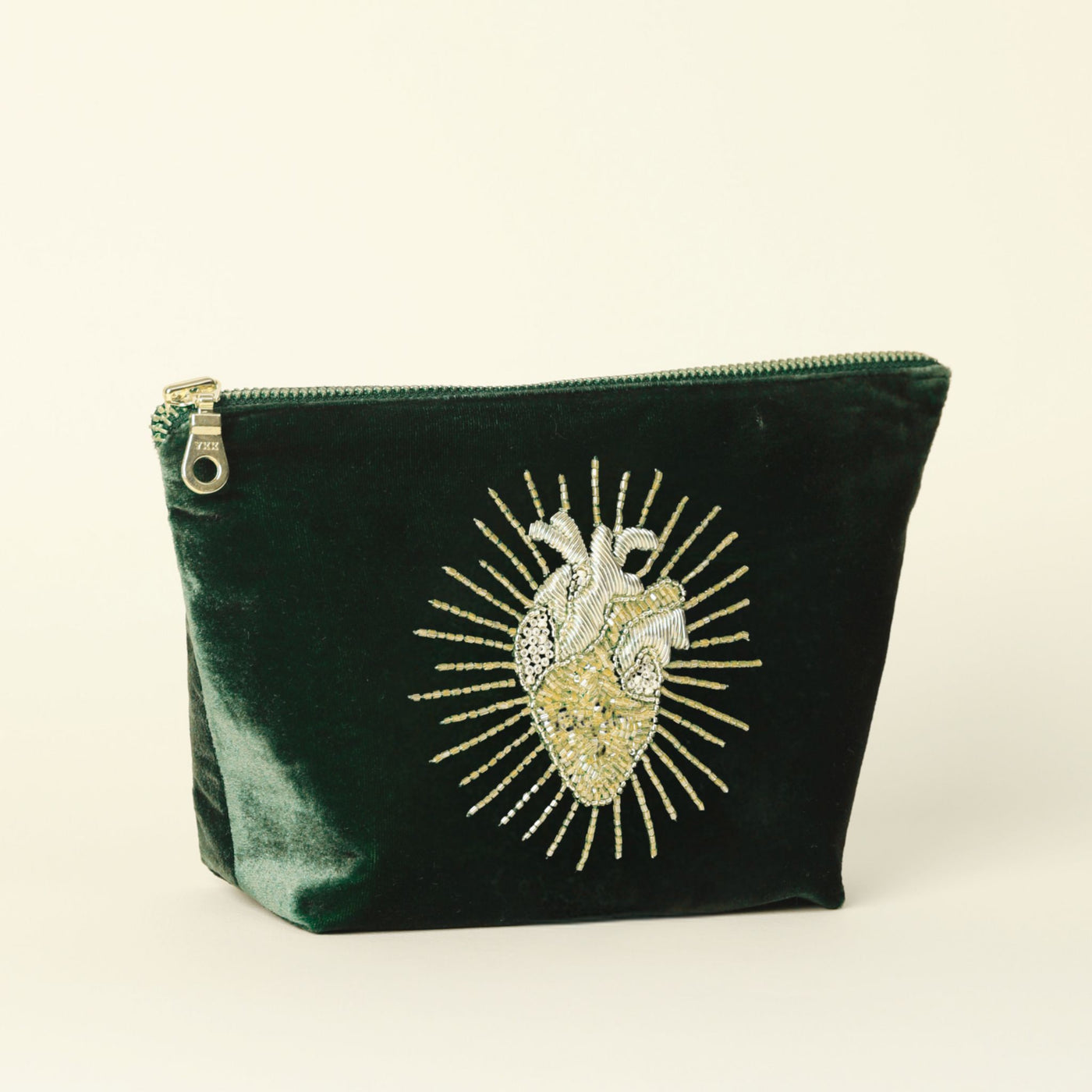 Heart of Gold Luxe pouch