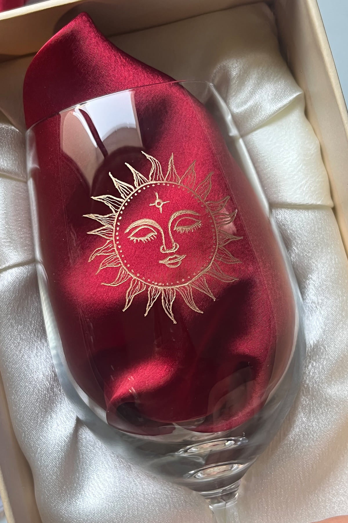 The Surya Wine Glass