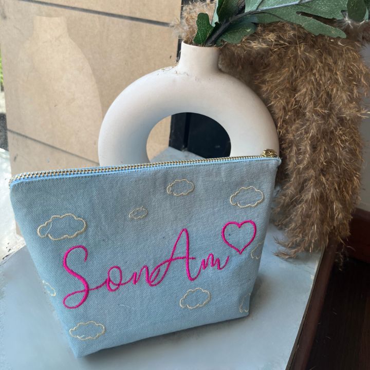 In the Sky Pouch with Personalisation