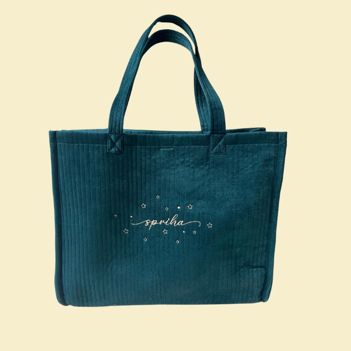 Personalised Utility Tote Bag