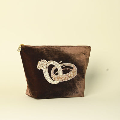 Luxury Bridal Multiutility Pouch - 'Got Engaged' Edition