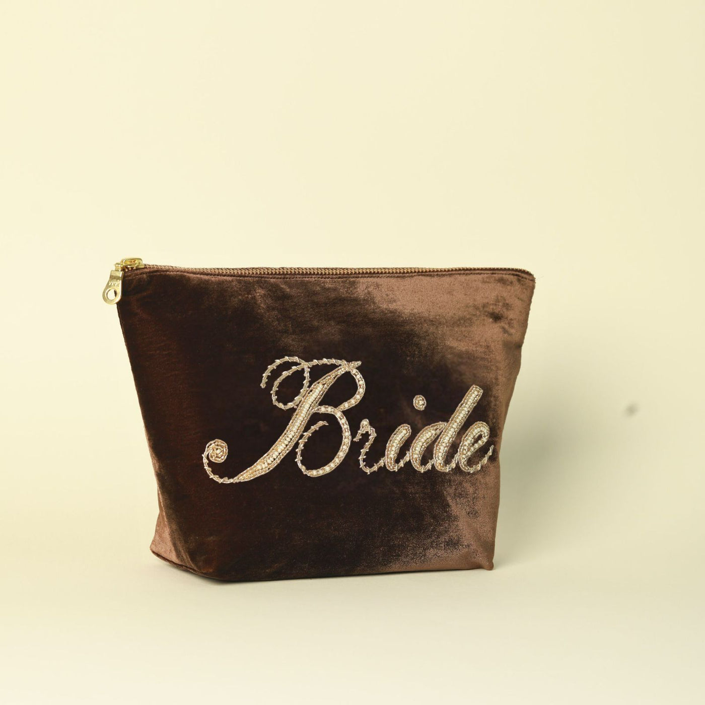 Luxury Bridal 'Bride' Multiutility Pouch