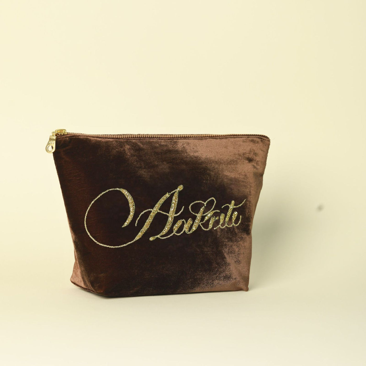 Customizable Luxe Vanity Pouch