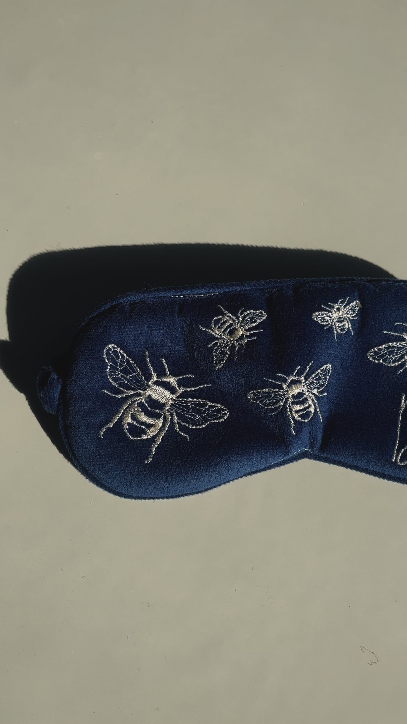 Bee Personalized Eye Mask - Customizable Sleep Accessory