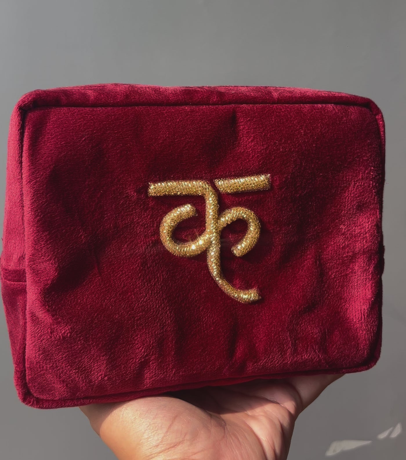 Personalized Classic Hindi Multiutility Pouch