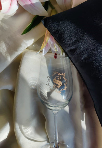 Personalised Logo Wine Glass